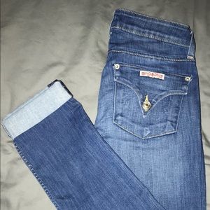 Hudson Bacara Crop straight legged jeans
